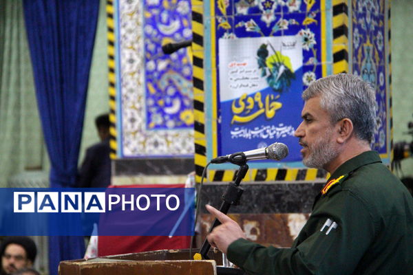 گرامیداشت حماسه ۹ دی در مسجد حظیره یزد