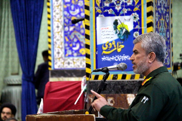 گرامیداشت حماسه ۹ دی در مسجد حظیره یزد