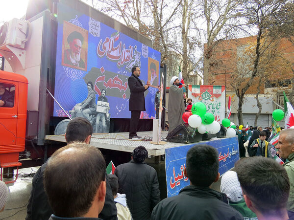 راهپیمایی روز ۲۲بهمن شهرستان بجنورد