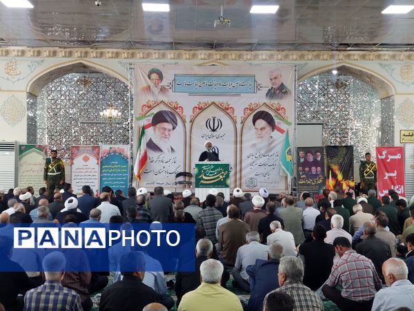 برگزاری نماز جمعه در کاشمر 