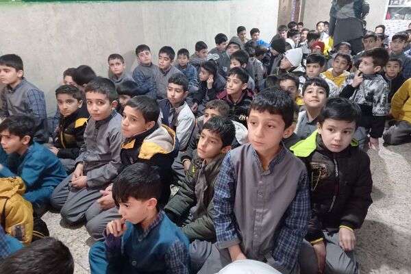  مراسم ولادت امیرالمومنین در دبستان هدایت ۲ شهرری