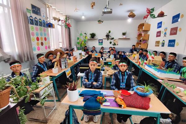 افتتاحیه طرح جابربن حیان در دبستان امام‌حسن مجتبی(ع) رودهن 