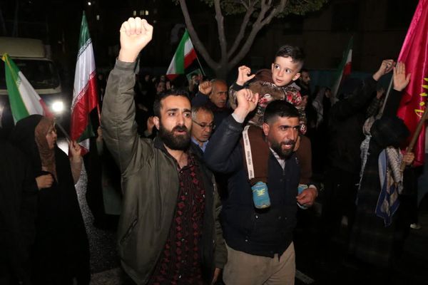 راهپیمایی شب پنجاهم مردم غیور محمدشهر کرج