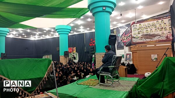 مراسم عزاداری شش ماه ابا عبدالله الحسین ( ع) در مهدیه روستای دهنو خلیل آباد  
