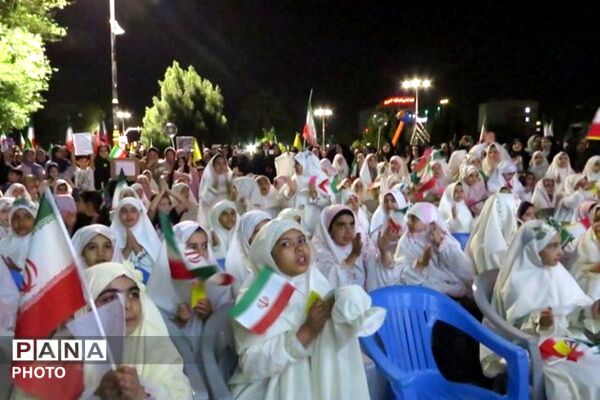 بهشت در کف خیابان با حضور ریحانه های بهشتی