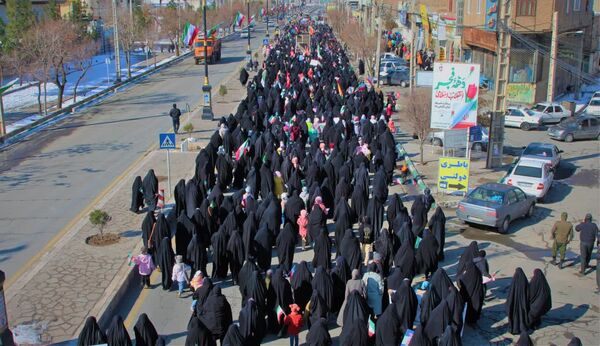 راهپیمایی 22 بهمن در اشتهارد