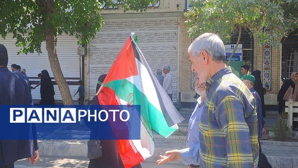 دومین راهپیمایی جمعه خشم در نیشابور 