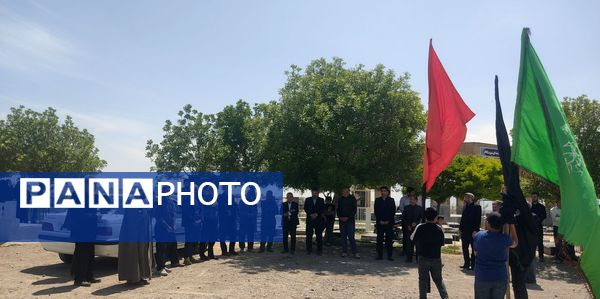 عزاداری شهادت امام صادق (ع) در شهر تیتکانلو