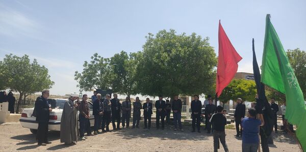 عزاداری شهادت امام صادق (ع) در شهر تیتکانلو