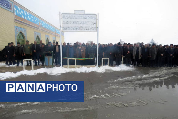 بارش اولین برف زمستانی در ایزدخواست