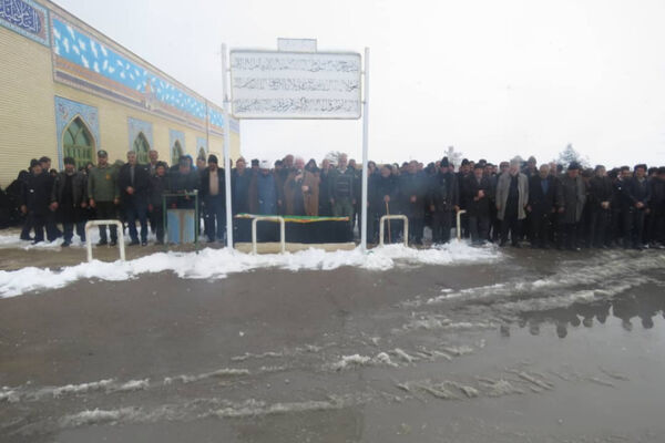 بارش اولین برف زمستانی در ایزدخواست