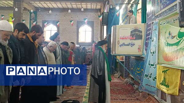 نماز عبادی سیاسی جمعه در شهرستان نیشابور