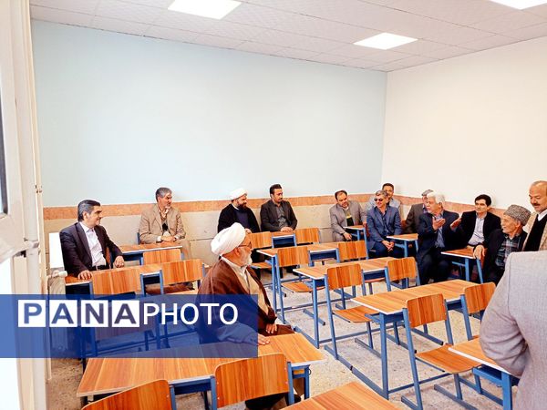 افتتاح مدرسه مرحوم نساجیان در کاشمر