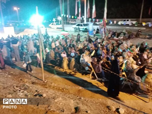 جشن عید غدیر در محله مارم باغ‌شهر فین
