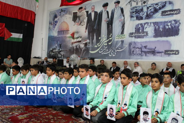 برگزاری سی و هفتمین یادواره شهدای شهر درق