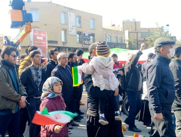 راهپیمایی با شکوه مردم دارالمومنین کاشان 