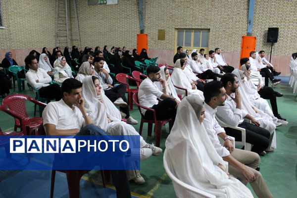 جشن چتری برای آرامش در شهر درق