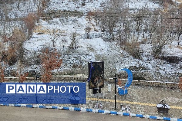 جلوه زمستانی طبیعت شهر بار نیشابور 