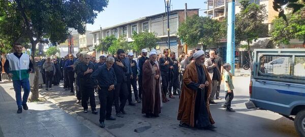عزاداری شهادت ثامن‌الحجج(ع) در جویبار