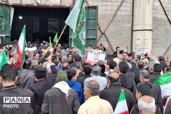 راهپیمایی روز قدس و تشییع شهید اقتدار در مرودشت