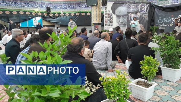 آیین سوگواره سالگرد ارتحال حضرت امام خمینی(ره) قیام ۱۵ خرداد و شهدای خدمت در شهرستان ملارد