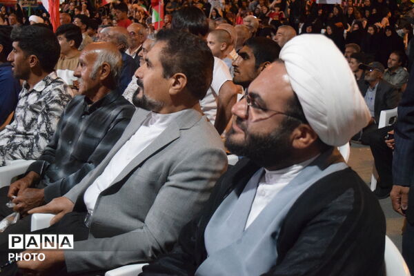 مهمانی بزرگ خیابانی عید سعید غدیر خم در فارسانِ 