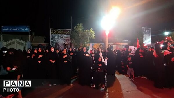 پلدختر در سوگ کاروان کربلا