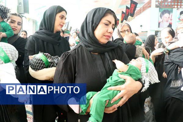 جلوه‌ای از همبستگی نسل نو با فرهنگ عاشورایی