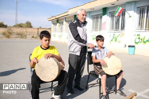افتتاحیه طرح مهارت‌آموزی ورزشی در مدرسه شهید بهشتی شهرستان فریدن 