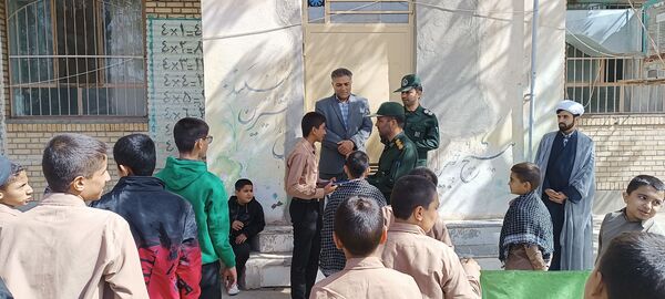 مراسم گرامیداشت شهید مقاومت در دبیرستان‌های پسرانه شهرستان خلیل‌آباد