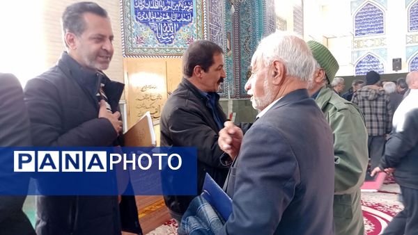 نماز جمعه و برپایی میز خدمت در شهر سورشجان