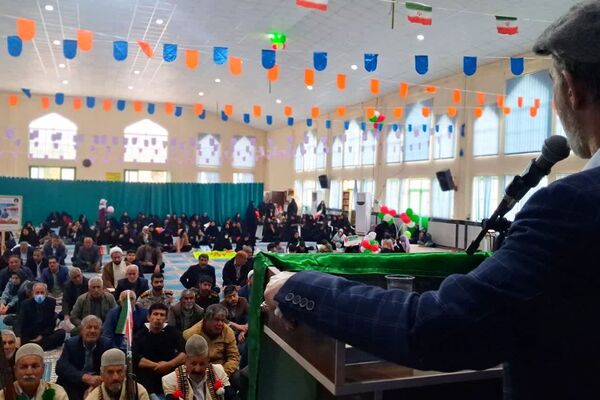 راهپیمایی یوم الله ۲۲ بهمن در شهرستان باشت با حضور گرم مردم
