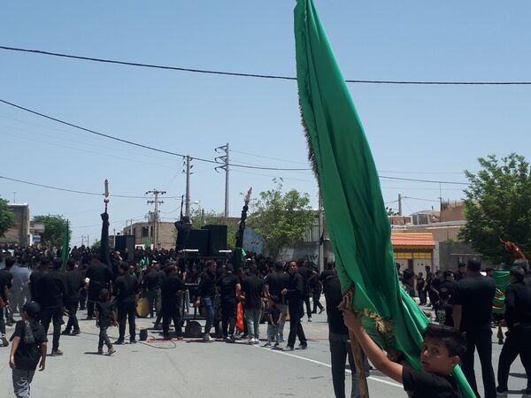 عاشورای حسینی در روستای بزنجرد 