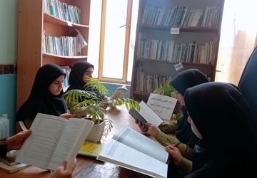 نواخته شدن زنگ هفته کتاب و کتابخوانی در مدارس شهرستان هلیلان