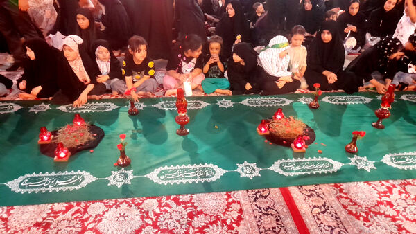 مراسم عزاداری سالروز شهادت حضرت رقیه(س) در قم