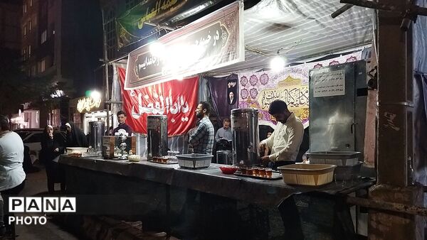 گذری بر فعالیت موکب خیمه العباس در شب صد و نود و پنجم از اجتماعات 