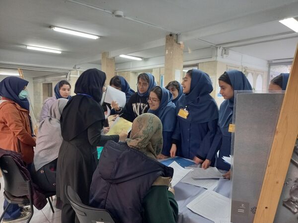 برگزاری کار آزمون هزاردستان (انشانویسی)