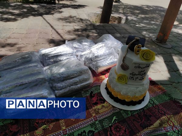 جشن فارغ التحصیلی پایه ششم مدرسه ضحی ۲ در پارک خانواده شیروان