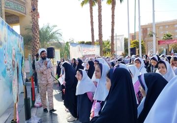 گزارش ویدئویی اردوی فرمانده دل‌ها در گلستان شهدا 