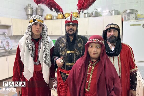 مراسم تعزیه خوانی دهه اول محرم در شهرک گلشهر چهاردانگه