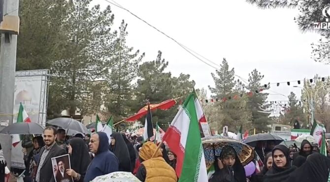 راهپیمایی روز جهانی قدس در کرمان