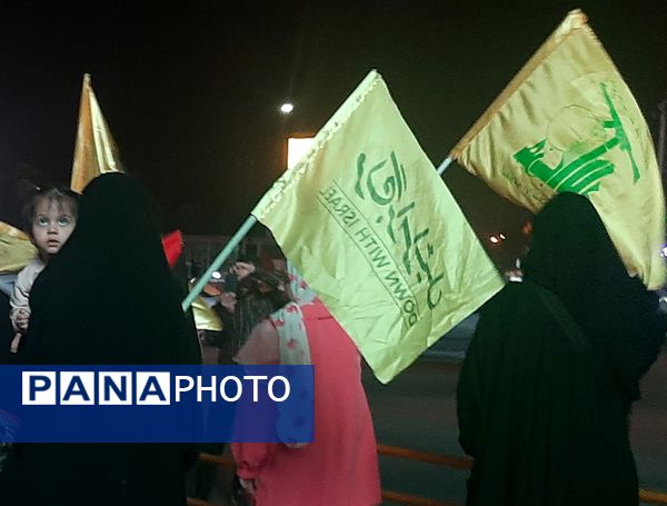 جشن وعده صادق ۲ در میدان فلسطین مشهد