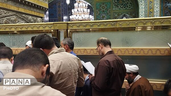 حرم مطهر رضوی در آخرین روز ها از اولین هفته شهریور ۱۴۰۵ 