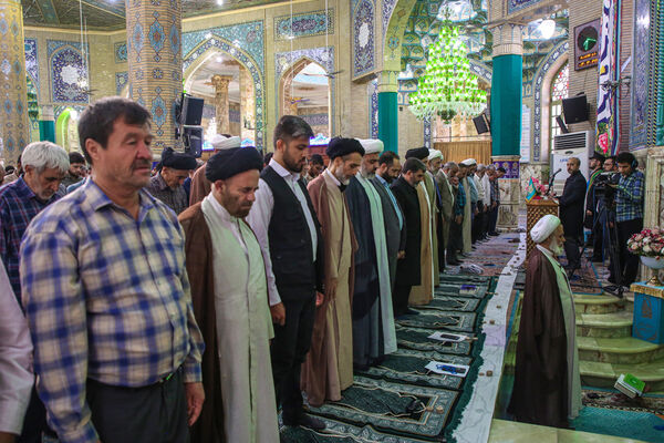 نماز عید قربان در مسجد مقدس جمکران