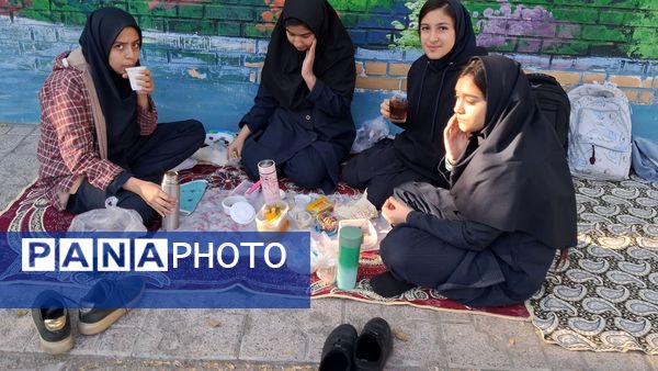 پیشتازان سلامت و نشاط در اردوی دبیرستان شهید مدرس 