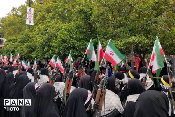 اجتماع دختران جان فدای ایران در شیراز