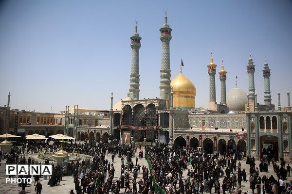 عزاداری اربعین حسینی(ع) در حرم حضرت معصومه(س)