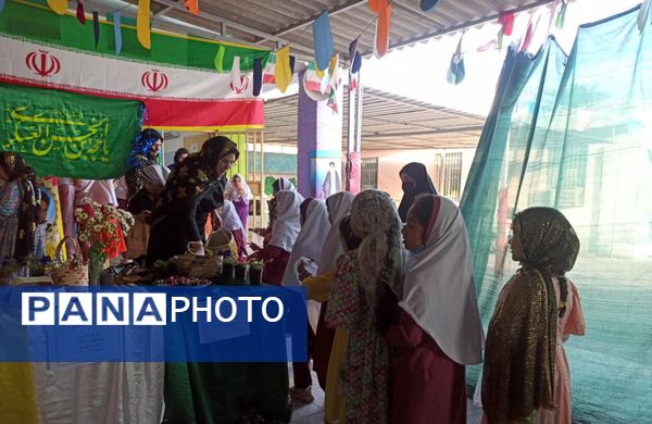 برگزاری آیین کهن «حق لیلی» در مدرسه شهید ابراهیم تنیده هرمزگان