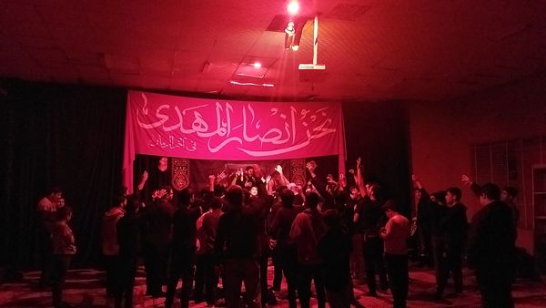 مراسم دهه فاطمیه در هیئت انصار المهدی نیشابور 