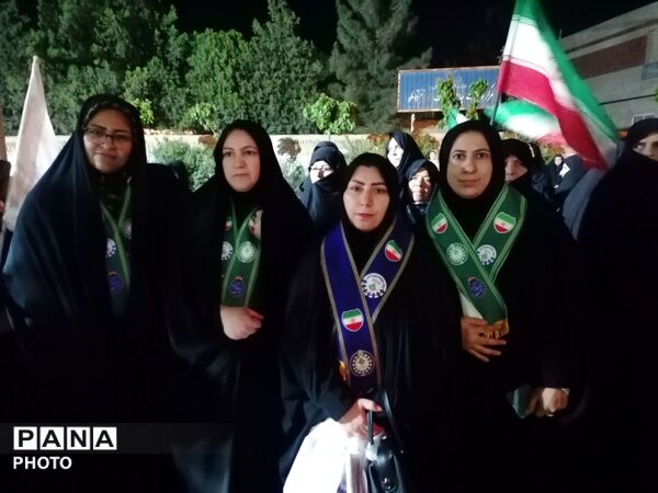 تجمعات شبانه در تیتکانلو به میزبانی دبیرستان حضرت فاطمه(س) 